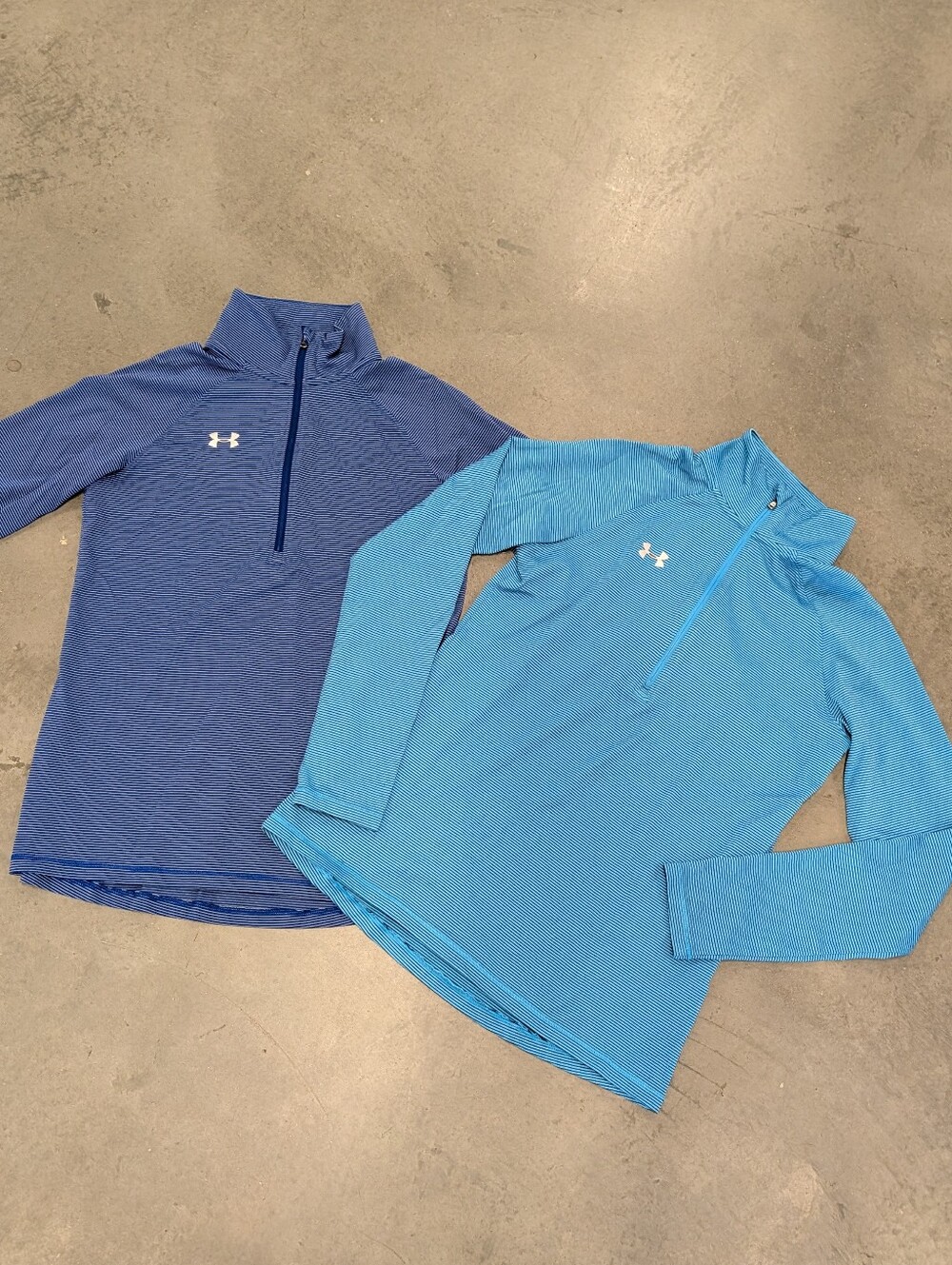 UNDER ARMOUR heat gear 1/4 zip pullovers XS